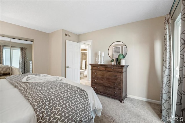 1528 Thrush Ter, Brentwood, MO 63144 - bedroom featuring light colored carpet, baseboards, and a closet