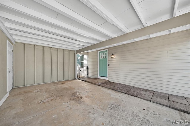 104 Wild Winds Dr, Ofallon, MO 63368 - garage featuring a gate