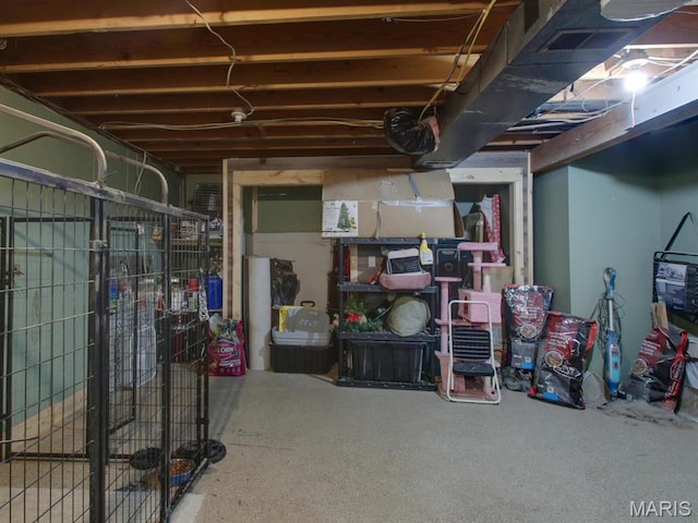 14160 Turkey Run Ct, New London, MO 63459 - view of below grade area