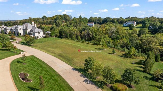 310 Wardenburg Farms Dr, Chesterfield, MO 63005 - drone / aerial view