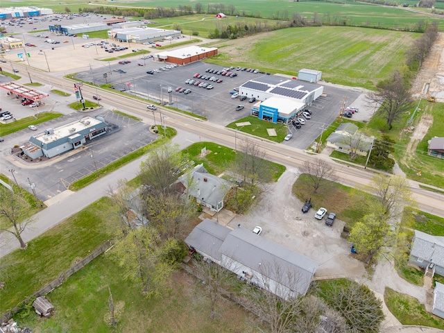 1125 N Market St, Sparta, IL 62286 - drone / aerial view