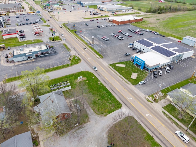 1125 N Market St, Sparta, IL 62286 - drone / aerial view
