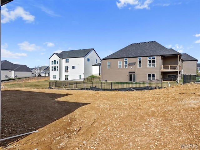 1 Canebrake Ct, Wentzville, MO 63385 - rear view of property with a residential view