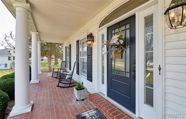 269 Bennington Dr, Troy, MO 63379 - property entrance with covered porch