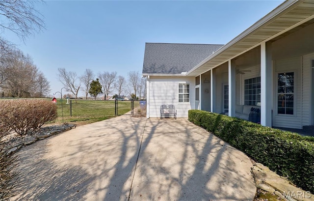 269 Bennington Dr, Troy, MO 63379 - view of patio featuring ceiling fan