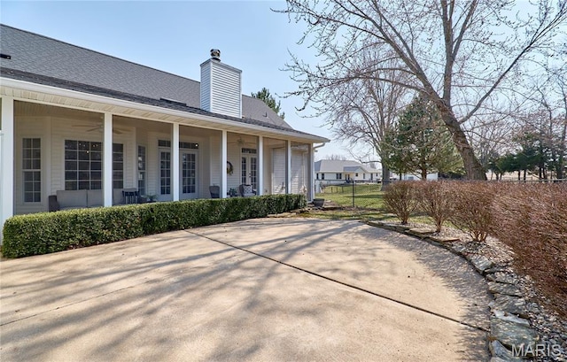 269 Bennington Dr, Troy, MO 63379 - view of patio featuring a ceiling fan