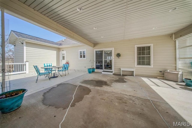 17205 Elk Prairie Dr, Rolla, MO 65401 - view of patio with outdoor dining space