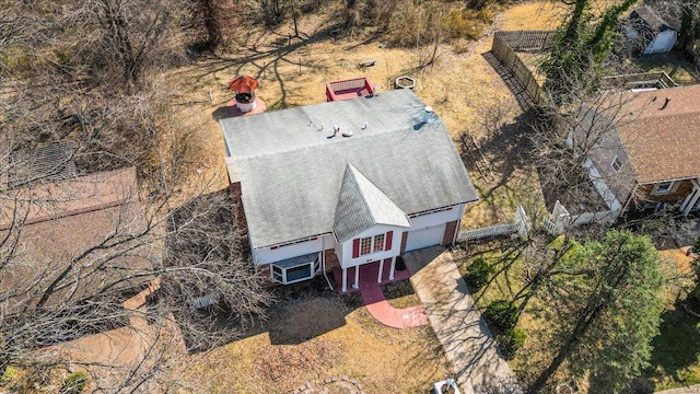 44 Potomac Dr, Fairview Heights, IL 62208 - aerial view of property and surrounding area