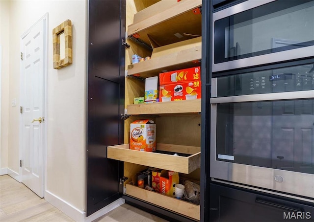 view of pantry