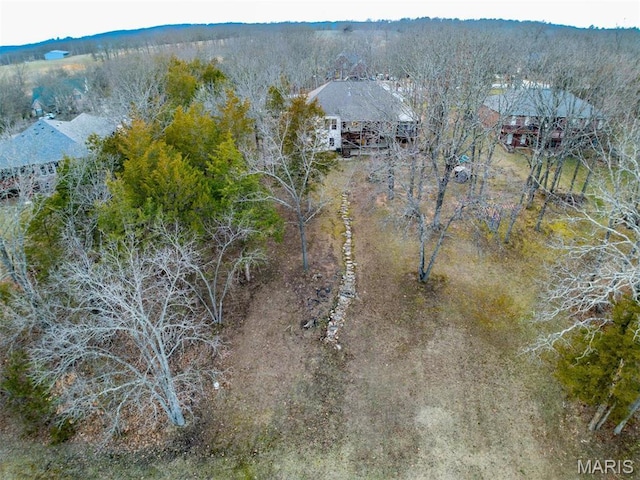 aerial view of property and surrounding area