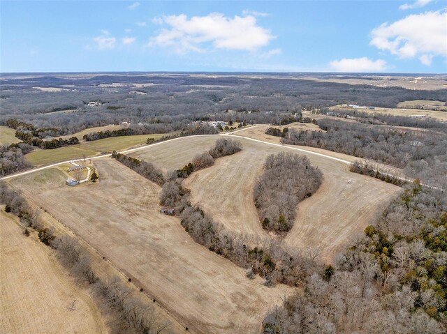 762 Cave Farm Rd, Troy, MO 63379 - aerial overview of property's location featuring rural landscape