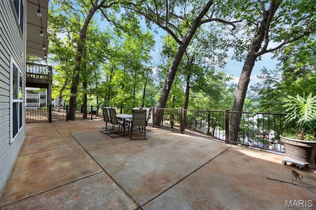 1500 Swiss Village Rd, Osage Beach, MO 65065 - view of patio featuring outdoor dining area