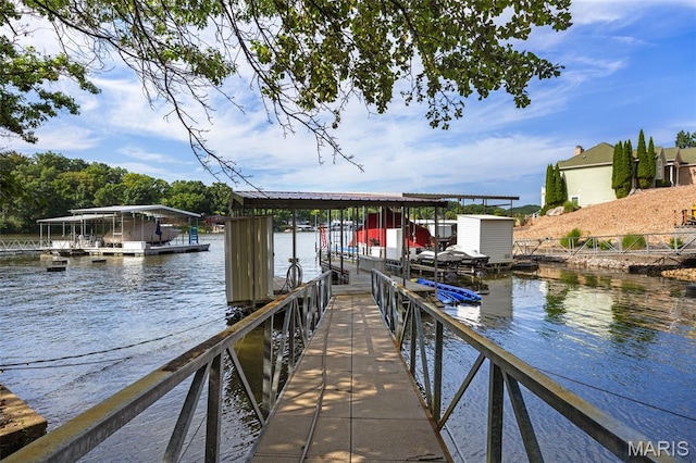 1500 Swiss Village Rd, Osage Beach, MO 65065 - dock area with a water view