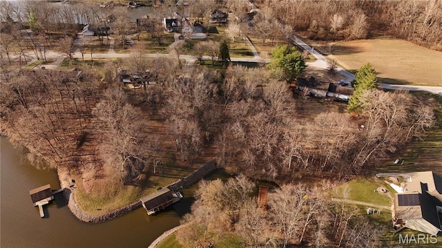 20 Denzel Dr, Greenville, IL 62246 - aerial view of property's location with a large body of water