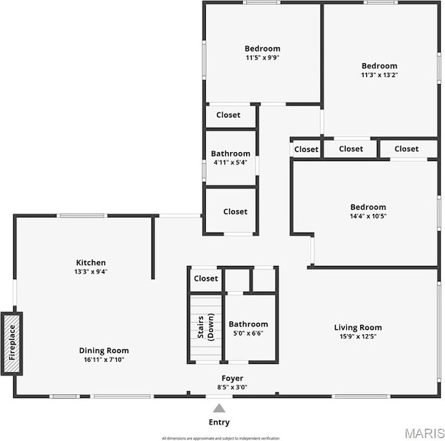 24265 Vinyard Rd, Cuba, MO 65453 - home floor plan