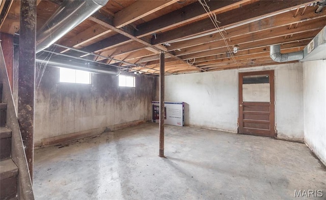 24265 Vinyard Rd, Cuba, MO 65453 - view of basement