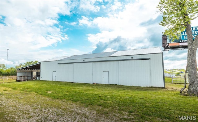 24265 Vinyard Rd, Cuba, MO 65453 - view of pole building
