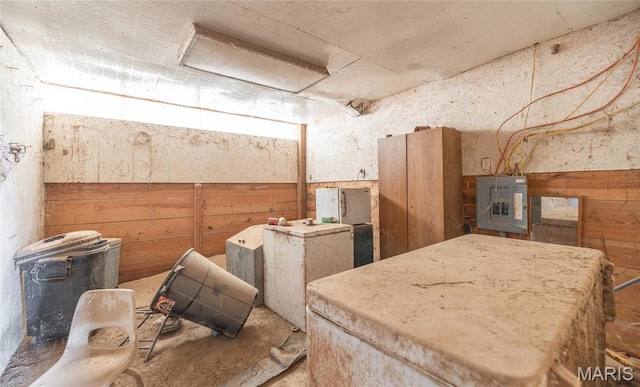 24265 Vinyard Rd, Cuba, MO 65453 - miscellaneous room featuring wooden walls