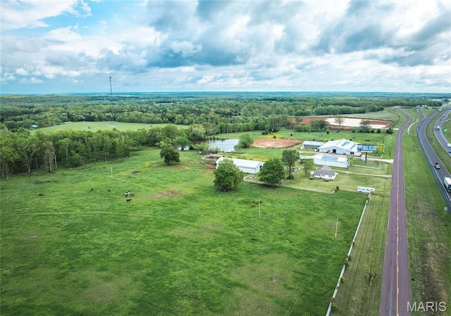 24265 Vinyard Rd, Cuba, MO 65453 - aerial view of a forest