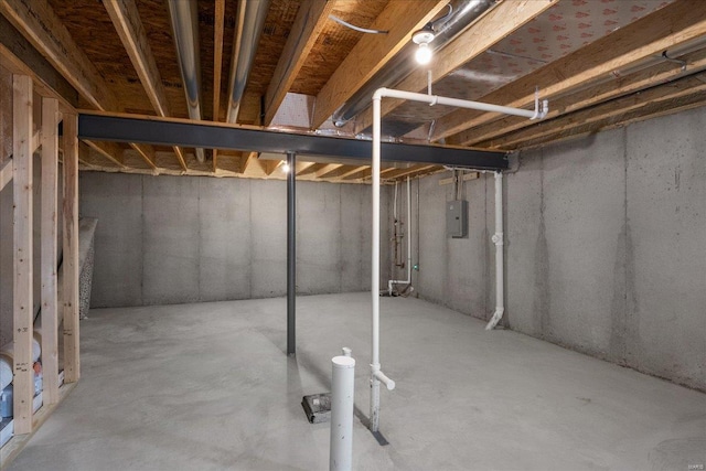 513 Beneficial Way, Saint Charles, MO 63304 - unfinished below grade area with electric panel