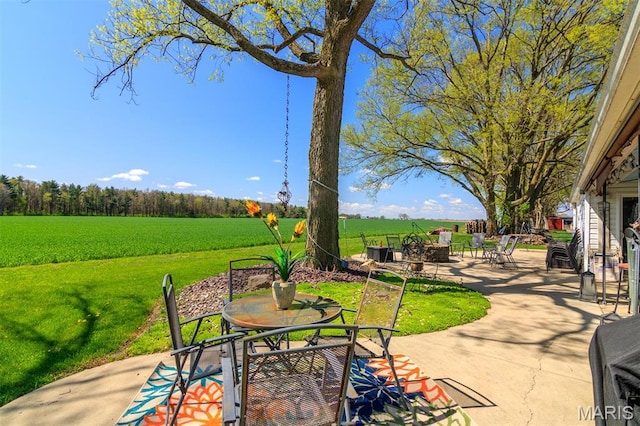 2 S Circle Dr, Carlyle, IL 62231 - view of patio with outdoor dining space