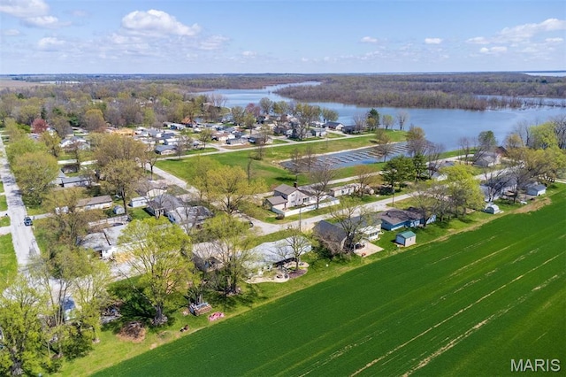 2 S Circle Dr, Carlyle, IL 62231 - view of property location with a nearby body of water and nearby suburban area