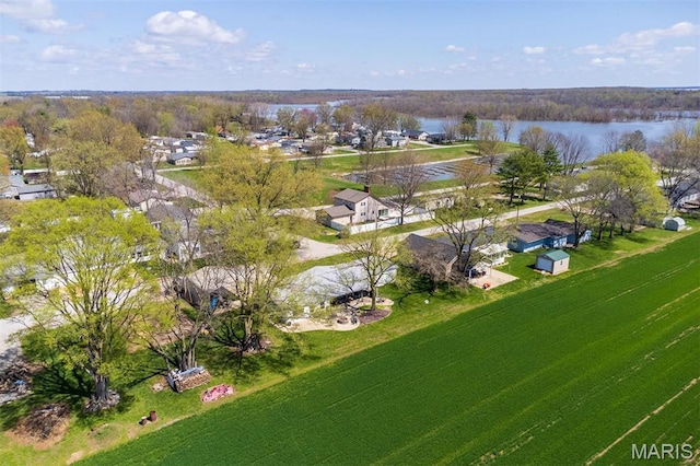 2 S Circle Dr, Carlyle, IL 62231 - bird's eye view of a nearby body of water