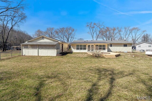 6072 Kingsway, House Springs, MO 63051 - view of rear view of property