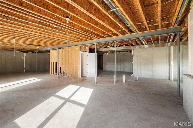 504 Coppice Ct, Wentzville, MO 63385 - view of unfinished basement