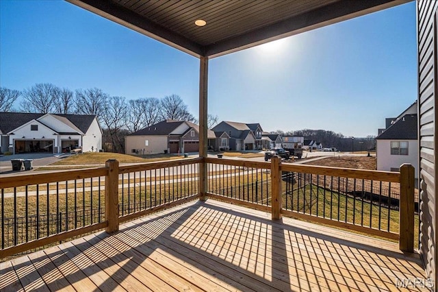 504 Coppice Ct, Wentzville, MO 63385 - deck with a residential view