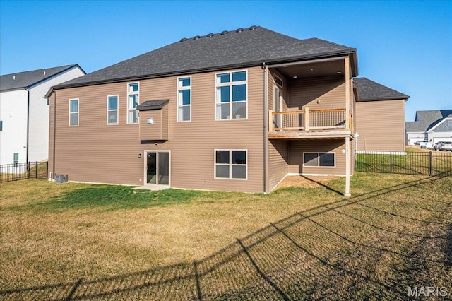 504 Coppice Ct, Wentzville, MO 63385 - back of property with a balcony