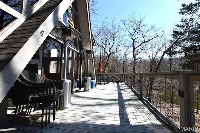 view of deck