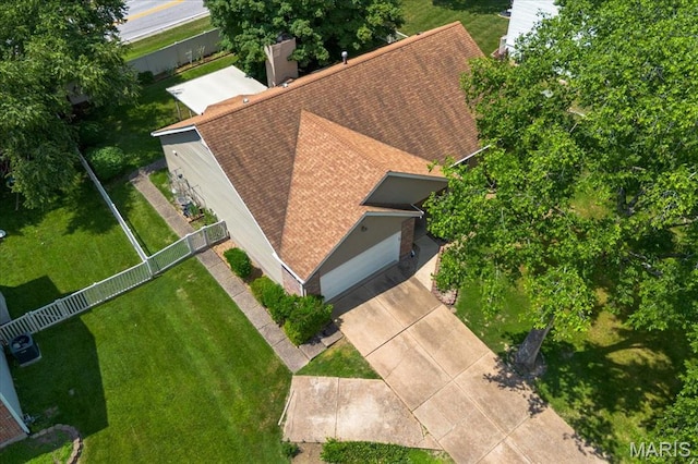 221 Greiner Ct, Ellisville, MO 63021 - view from above of property