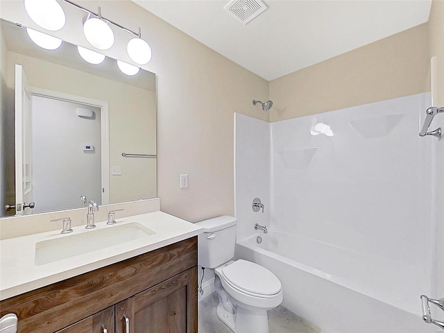 220 Great Bear Pass, Foristell, MO 63348 - full bathroom with toilet, vanity, and shower / tub combination