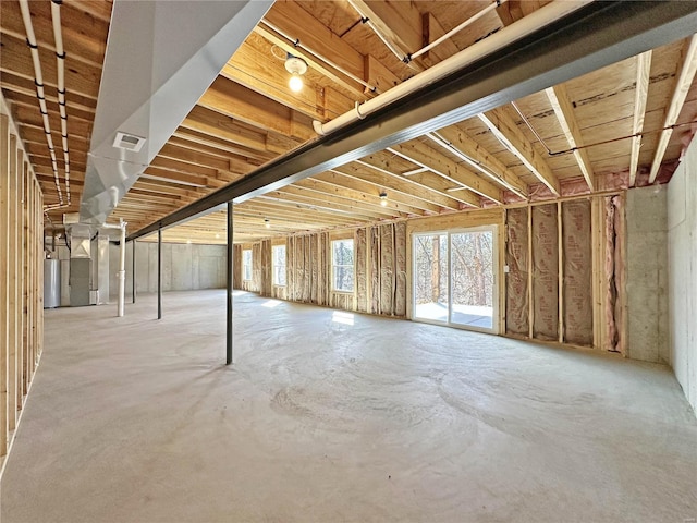 220 Great Bear Pass, Foristell, MO 63348 - basement with water heater and heating unit