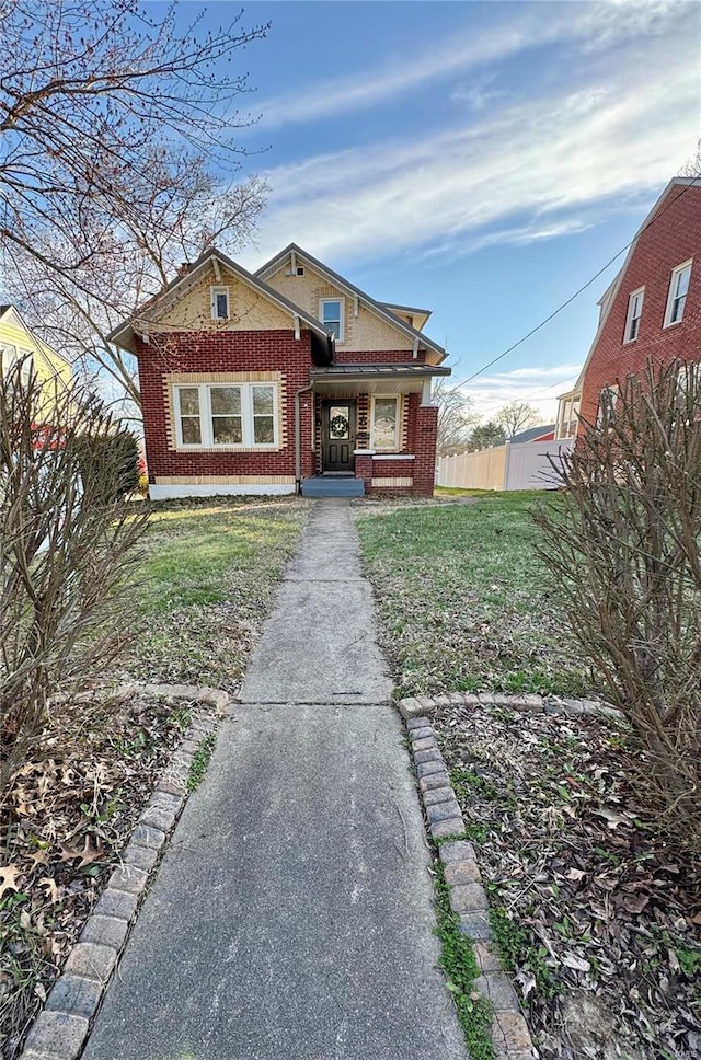 1522 E 5th St, Washington, MO 63090 - view of front facade with covered porch and brick siding