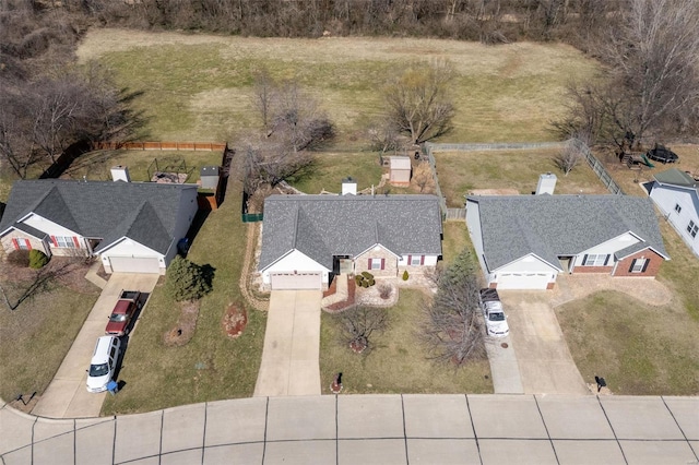 view of subject property