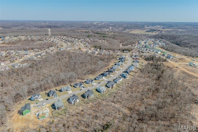 117 Alice Dr, Waynesville, MO 65583 - aerial overview of property's location with nearby suburban area