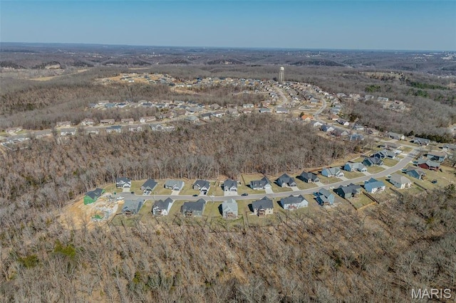 117 Alice Dr, Waynesville, MO 65583 - aerial view of property and surrounding area with nearby suburban area