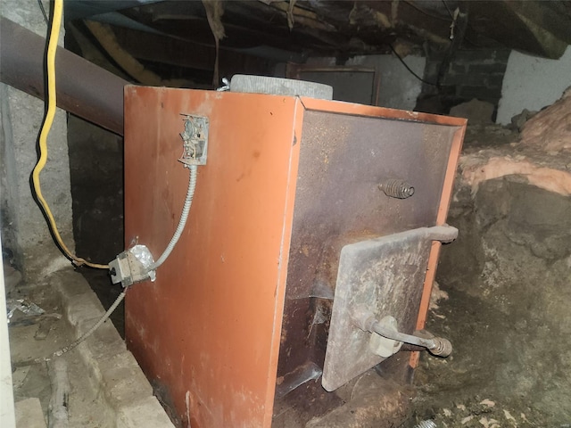 view of utility room