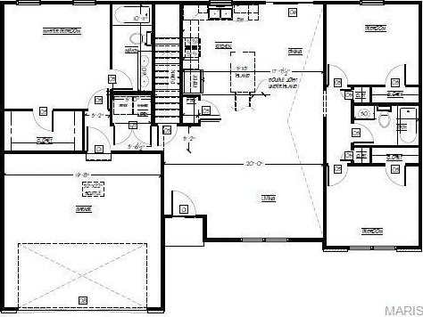 1012 Bay Hill Blvd, Union, MO 63084 - view of floor plan / room layout