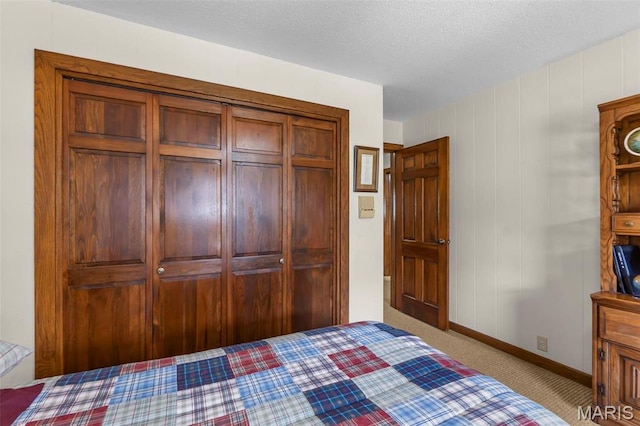167 Red Fox Ln, Cape Girardeau, MO 63701 - carpeted bedroom with baseboards and a closet