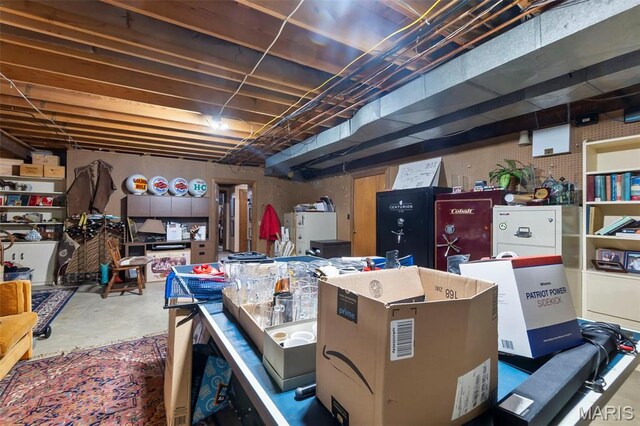 167 Red Fox Ln, Cape Girardeau, MO 63701 - view of unfinished basement