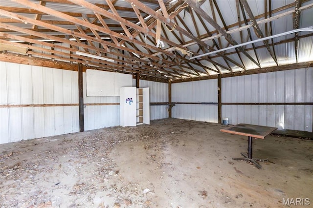 1005 Tyler St, Park Hills, MO 63601 - garage with metal wall