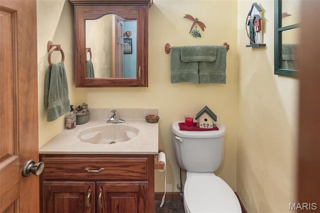 10250 La Roi St, Baldwin, IL 62217 - half bath with toilet and vanity