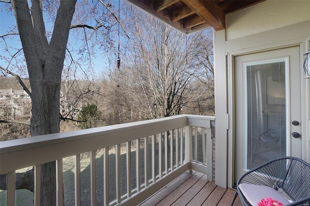 view of deck