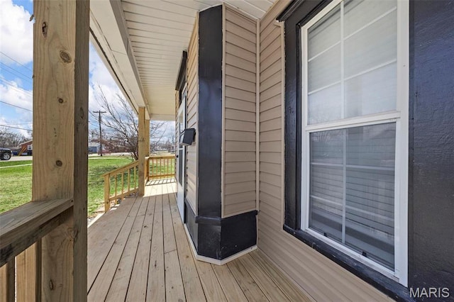 307 S State Highway 47, Warrenton, MO 63383 - view of wooden porch