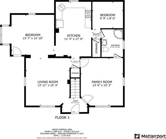 307 S State Highway 47, Warrenton, MO 63383 - floor plan / room layout