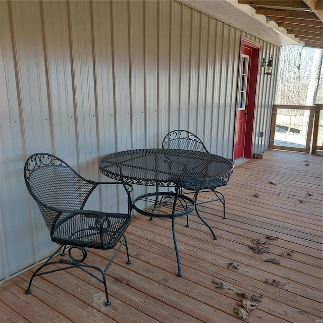 1432 Wayne 523, Wappapello, MO 63966 - deck featuring outdoor dining space