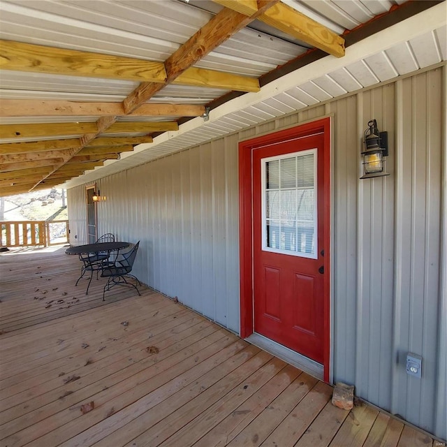 1432 Wayne 523, Wappapello, MO 63966 - view of deck